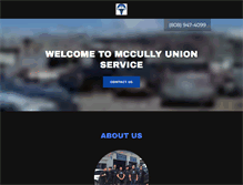 Tablet Screenshot of mccullyunionservice.com